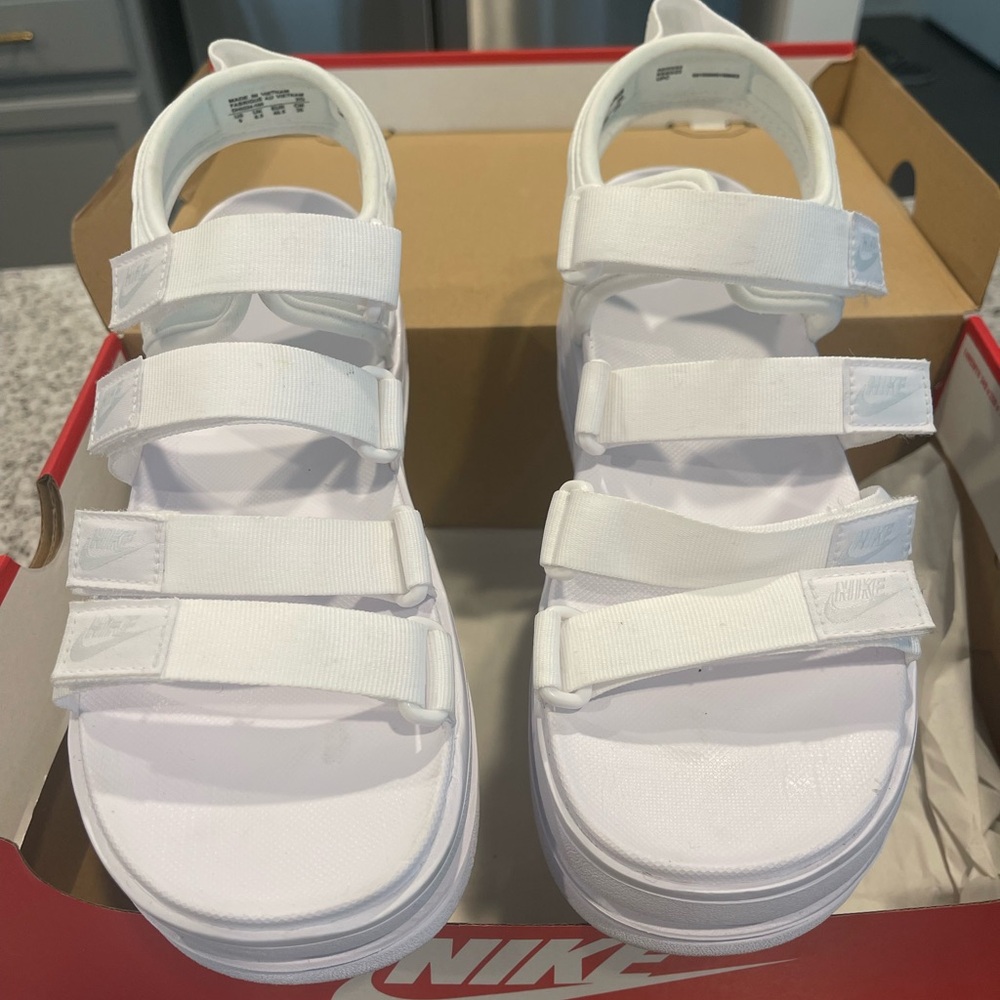 Nike White Women's Sandals